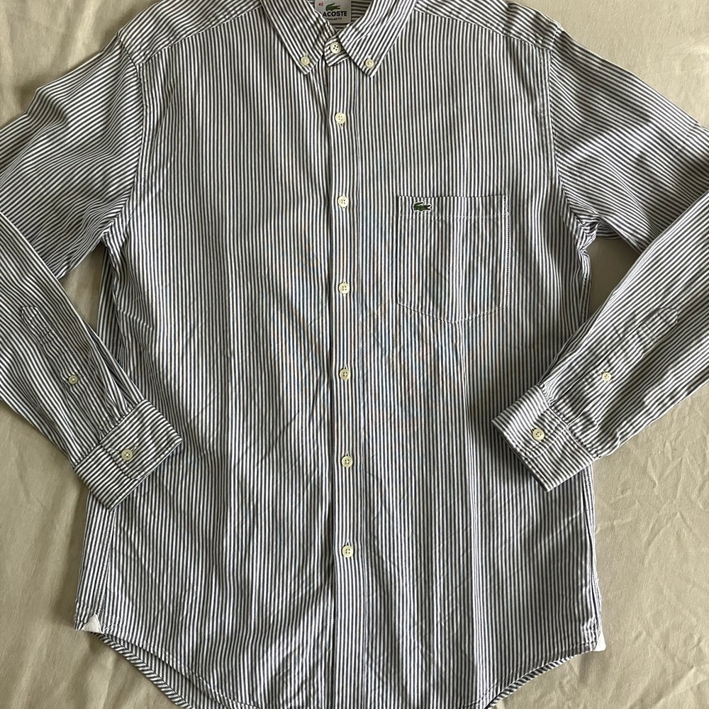 Lacoste Men’s Striped Shirt - Size: 40